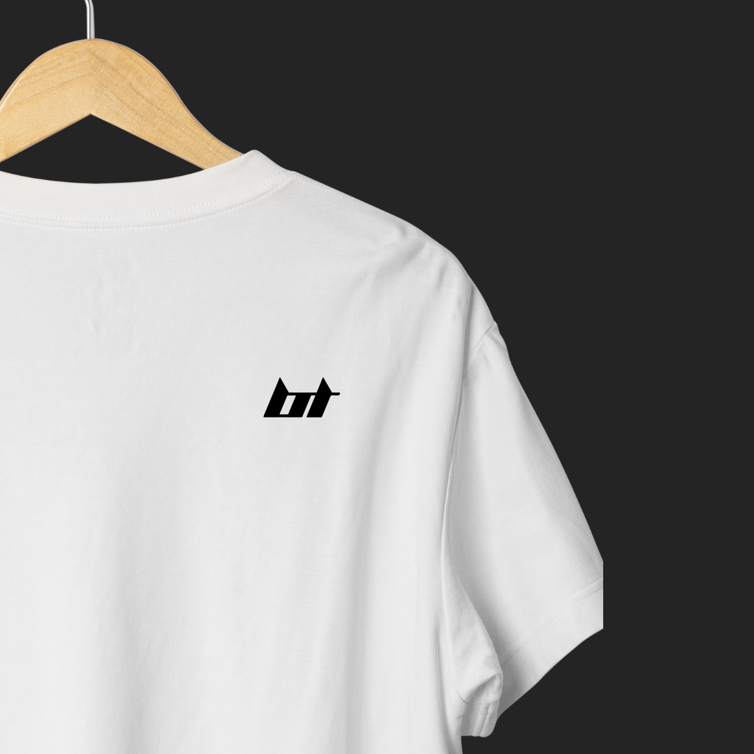 White BT Tee