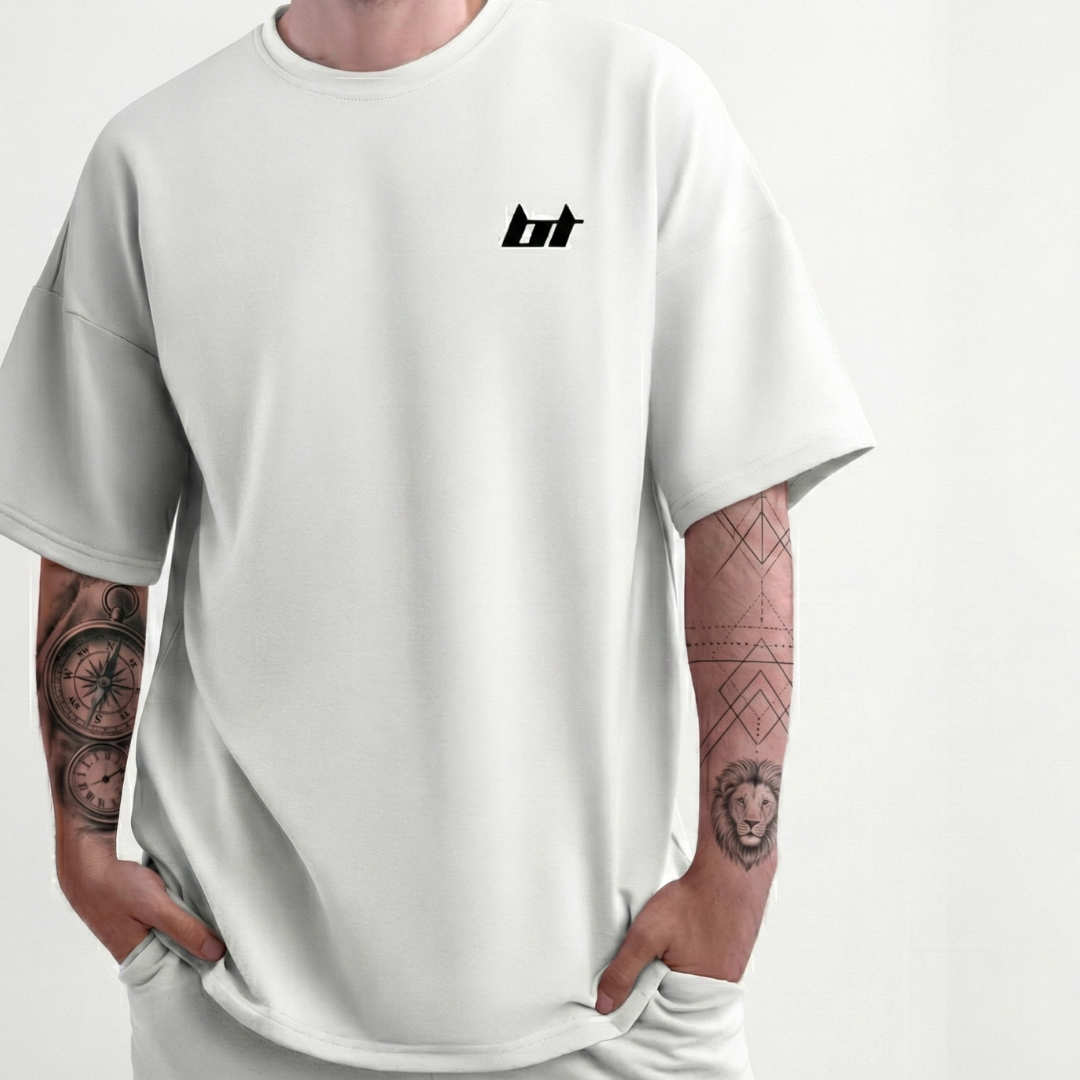 White BT Tee